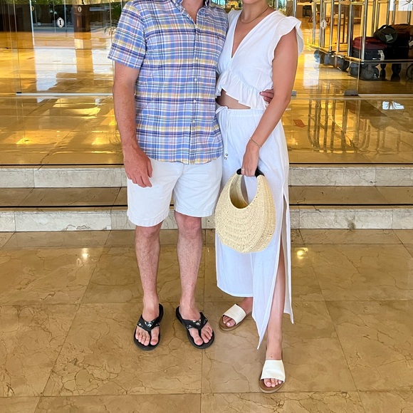 Two Piece White Set - Picture 2 of 4